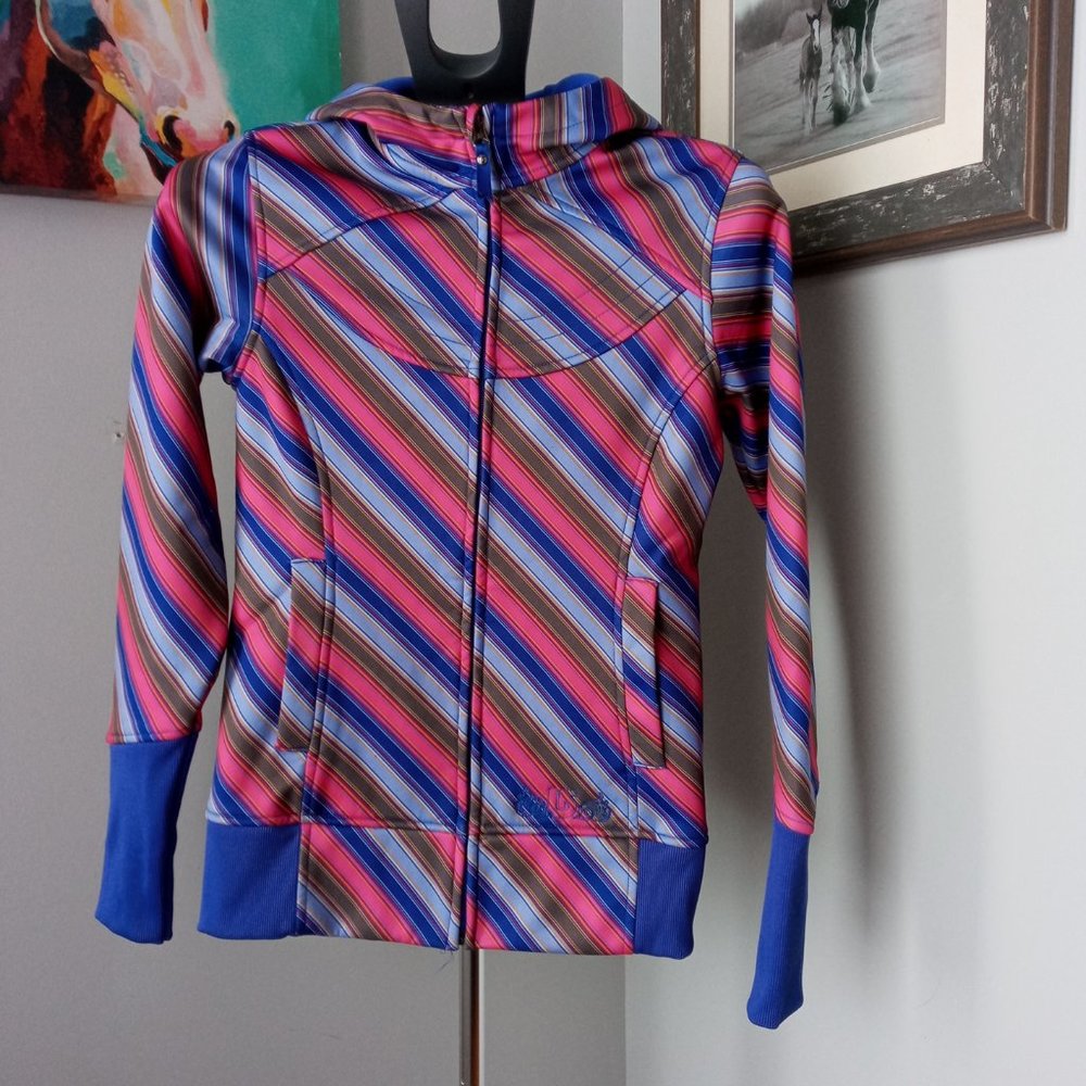 Burton Cool Flavors Dryride  full zip Jacket Cosmic Tie Stripe Jacket